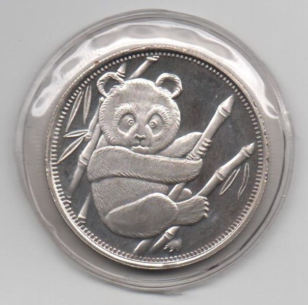 MEDALLA DE PLATA - OSO PANDA